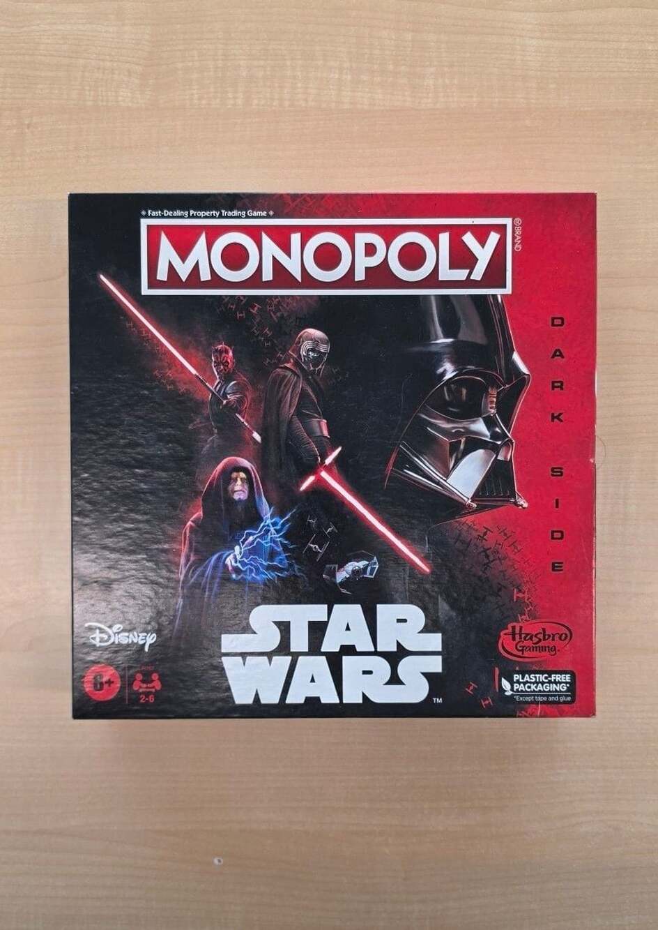 Monopoly Star Wars Dark Side Edition Board Game New Open Box!